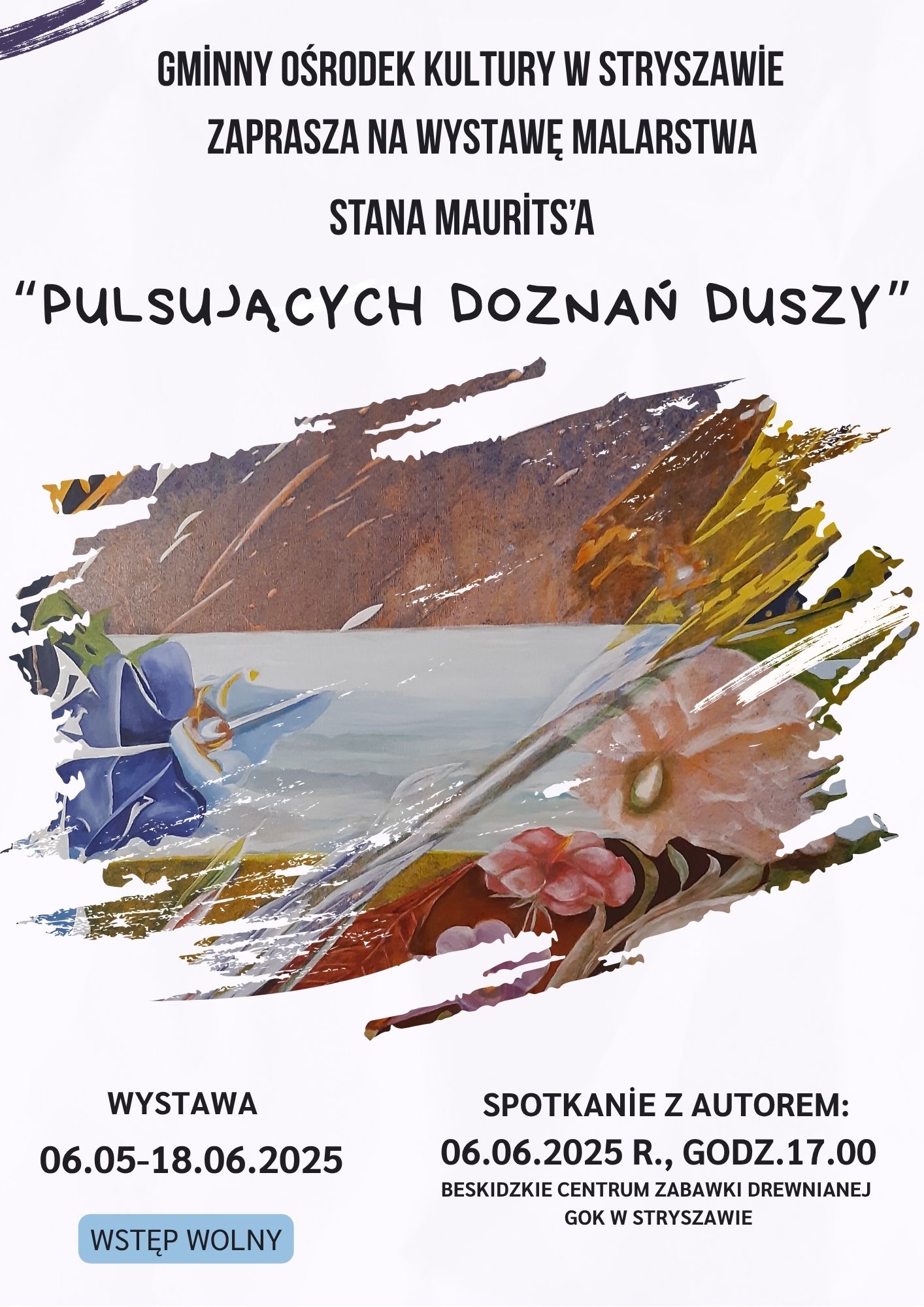 Obraz przedstawiający Wystawa: Pulsujących Doznań Duszy
