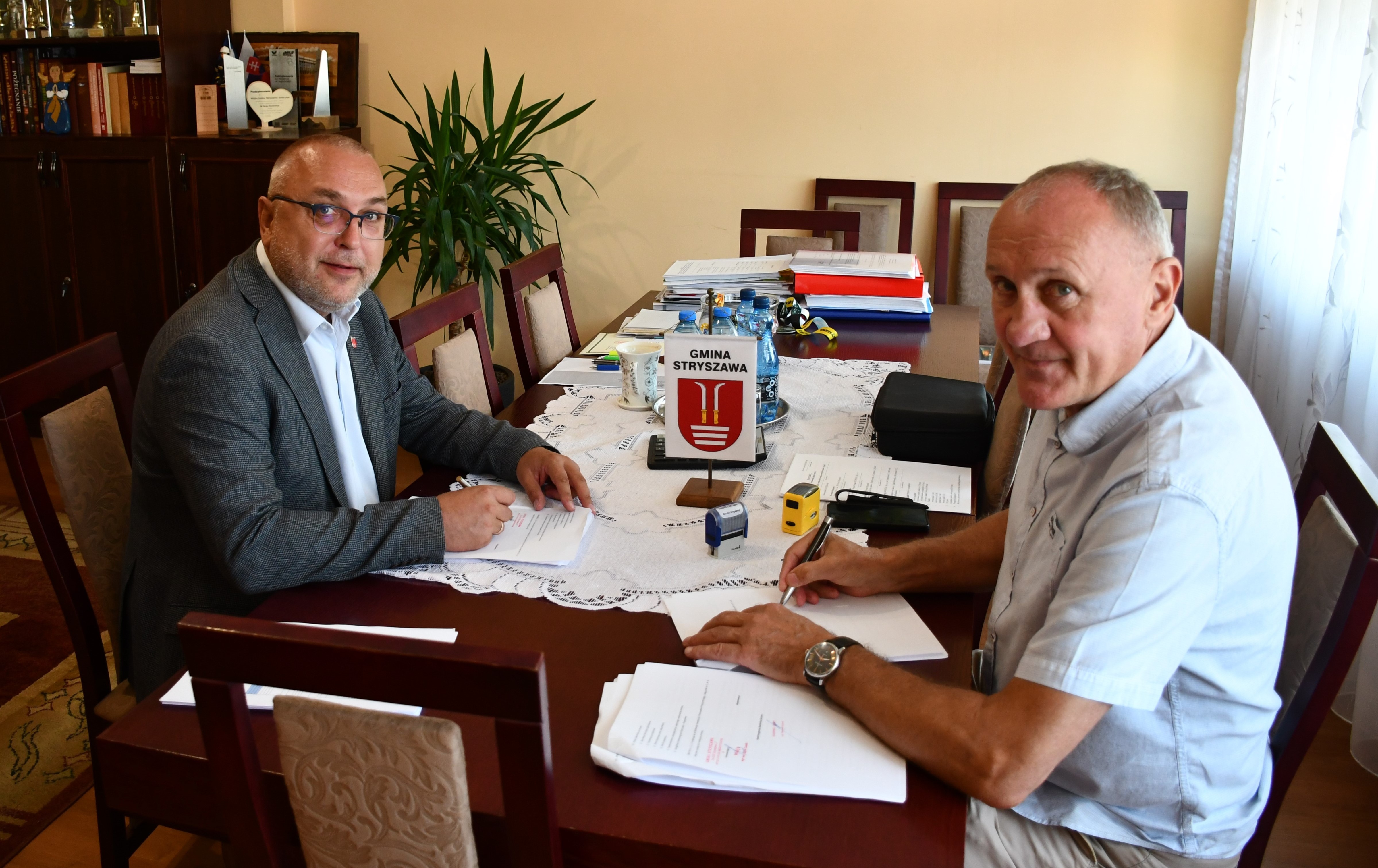 Obraz przedstawiający Rusza budowa sieci kanalizacji sanitarnej w Krzeszowie – etap 1B!