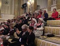 Obraz przedstawiający Reprezentanci Stryszawy na Międzynarodowych Dniach Niematerialnego Dziedzictwa Kulturowego