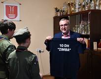 Obraz przedstawiający Betlejemskie Światło Pokoju trafiło do Wójta Gminy Stryszawa