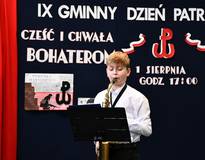 Obraz przedstawiający IX Gminny Dzień Patriotyzmu