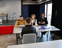 Obraz przedstawiający ELIMINACJE GMINNE OGÓLNOPOLSKIEGO TURNIEJU WIEDZY POŻARNICZEJ W GMINIE STRYSZAWA 2025