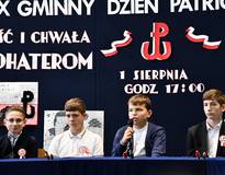 Obraz przedstawiający IX Gminny Dzień Patriotyzmu